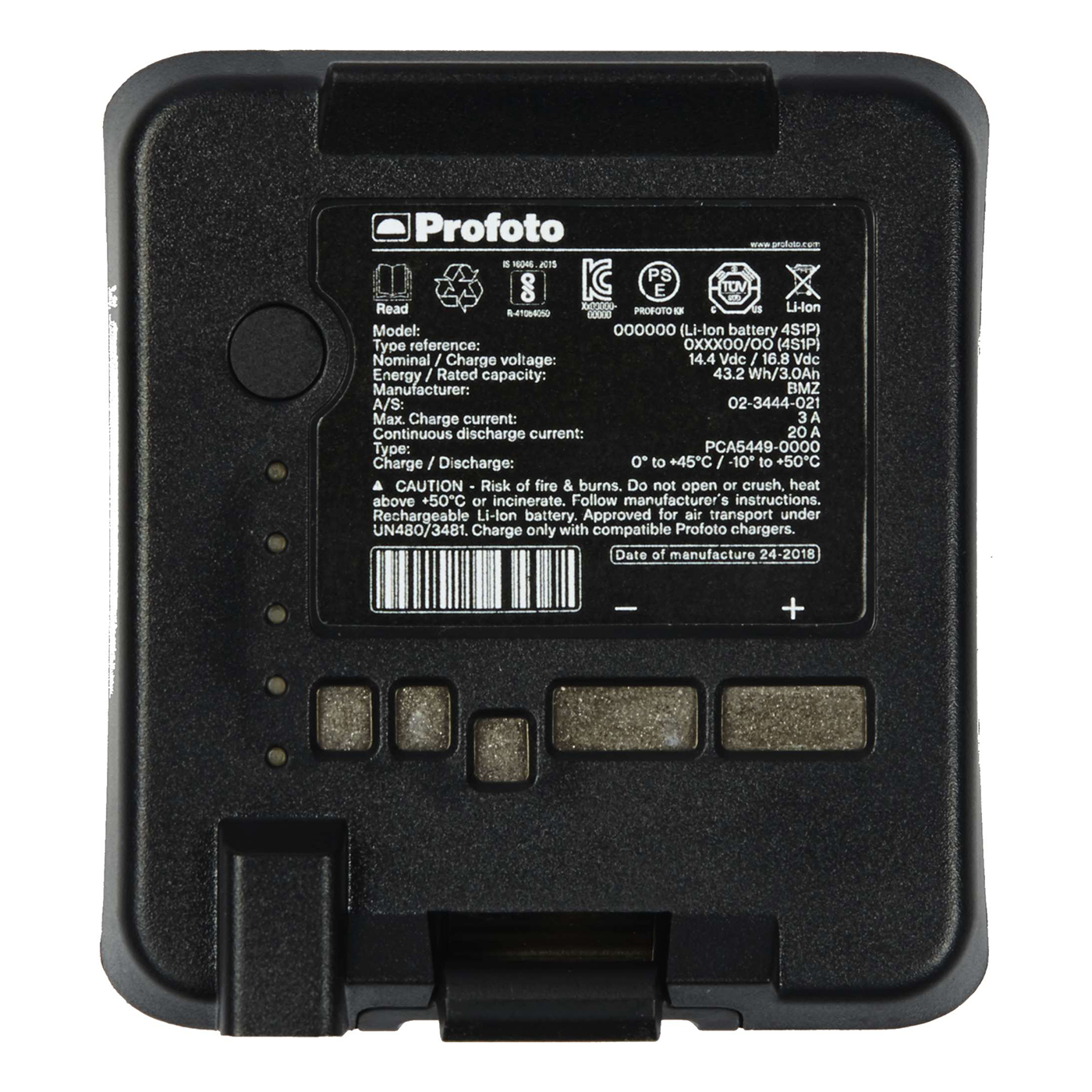 Batteria Profoto B10 Per Flash - Ioni Di Litio, Oltre 400 Flash, Ricarica Rapida